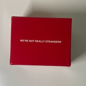 We’re Not Really Strangers Card Game
